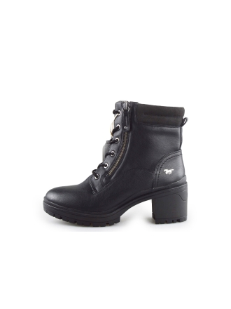 Mustang Schnürstiefel Schwarz 189180