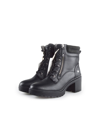 Mustang Schnürstiefel Schwarz 189180