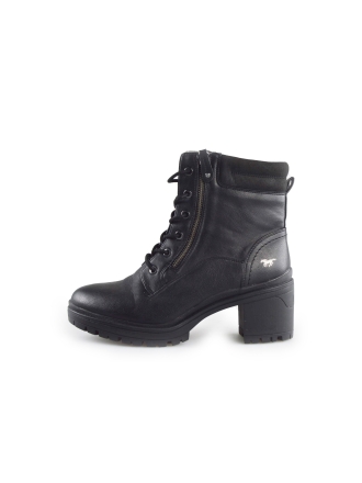 Mustang Schnürstiefel Schwarz 189228