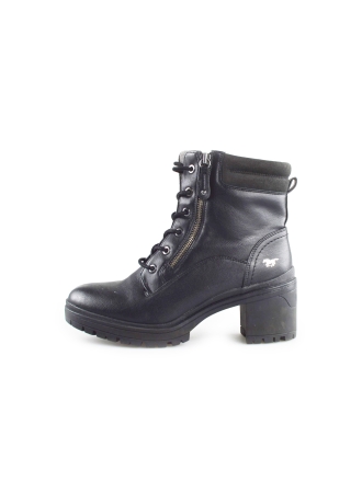 Mustang Schnürstiefel Schwarz 189231