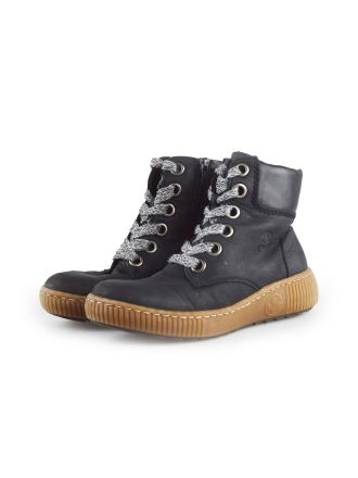 Rieker Schnürstiefel Schwarz 189253