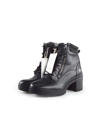 Mustang Schnürstiefel Schwarz 189272