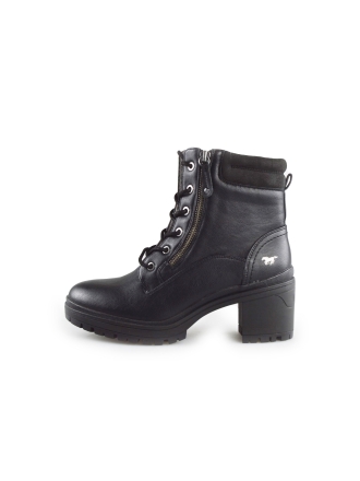 Mustang Schnürstiefel Schwarz 189282