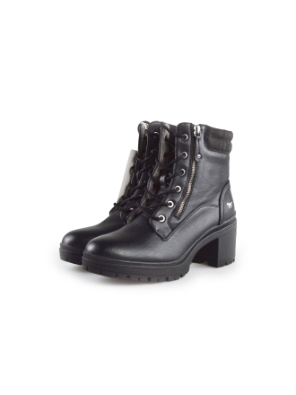 Mustang Schnürstiefel Schwarz 189282
