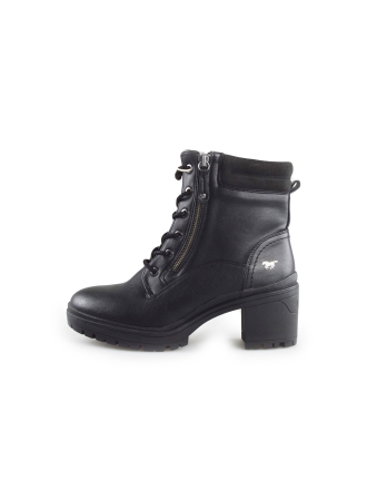 Mustang Schnürstiefel Schwarz 189285