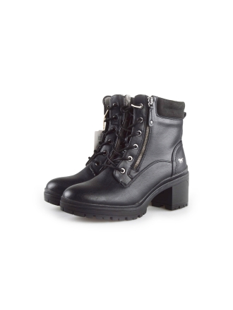 Mustang Schnürstiefel Schwarz 189285