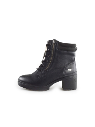 Mustang Schnürstiefel Schwarz 189288