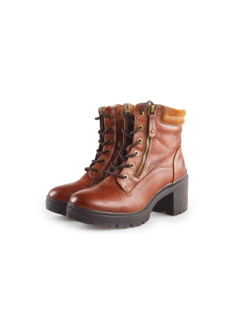 Mustang Schnürstiefel Braun 189366