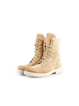 Gabor Schnürstiefel Beige 189398