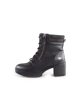 Mustang Schnürstiefel Schwarz 189410