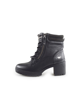 Mustang Schnürstiefel Schwarz 189411