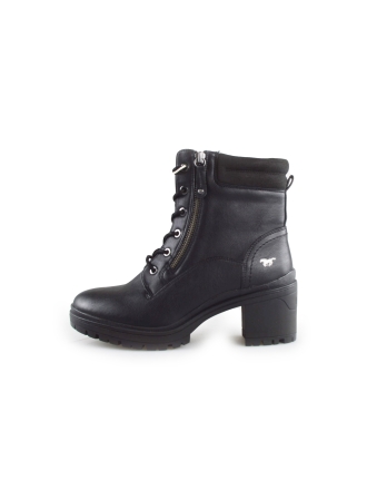 Mustang Schnürstiefel Schwarz 189412