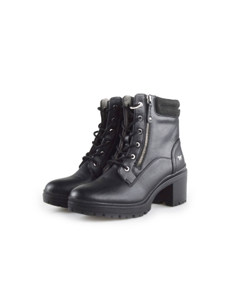 Mustang Schnürstiefel Schwarz 189412