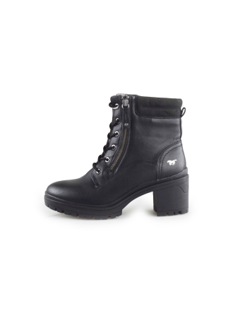 Mustang Schnürstiefel Schwarz 189413
