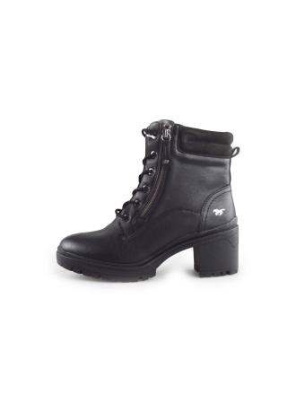 Mustang Schnürstiefel Schwarz 189414