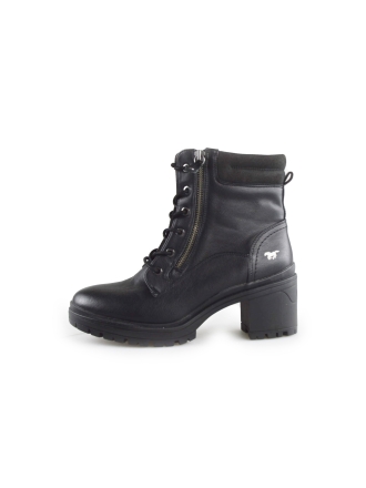 Mustang Schnürstiefel Schwarz 189415