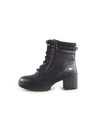 Mustang Schnürstiefel Schwarz 189417