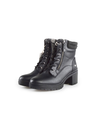 Mustang Schnürstiefel Schwarz 189418