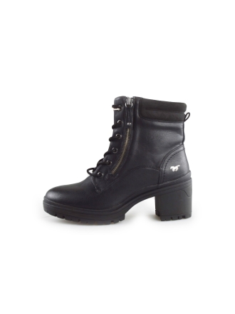 Mustang Schnürstiefel Schwarz 189420