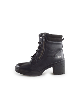 Mustang Schnürstiefel Schwarz 189421