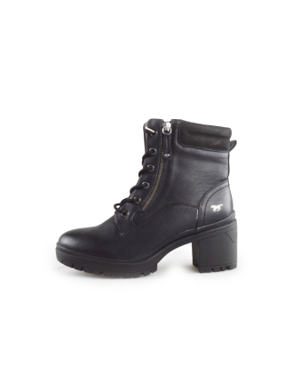 Mustang Schnürstiefel Schwarz 189422