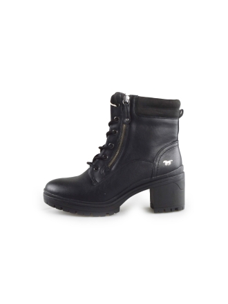 Mustang Schnürstiefel Schwarz 189425