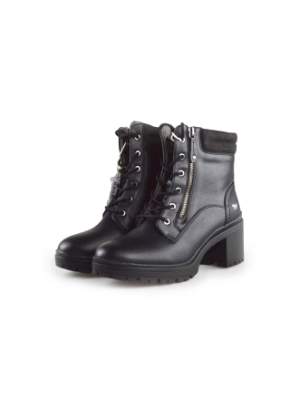 Mustang Schnürstiefel Schwarz 189425