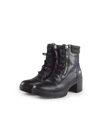 Mustang Schnürstiefel Schwarz 189478