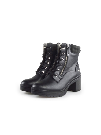 Mustang Schnürstiefel Schwarz 189479