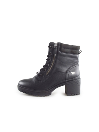 Mustang Schnürstiefel Schwarz 189510