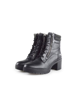 Mustang Schnürstiefel Schwarz 189514