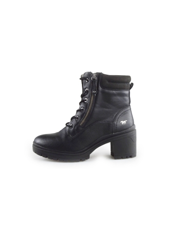 Mustang Schnürstiefel Schwarz 189721