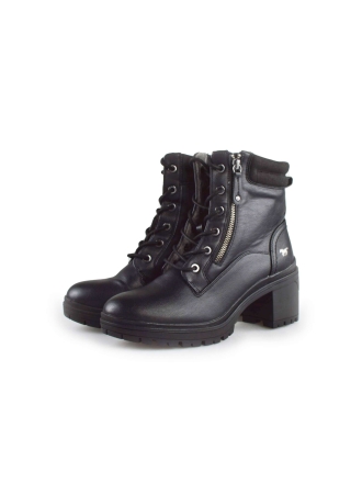 Mustang Schnürstiefel Schwarz 188510