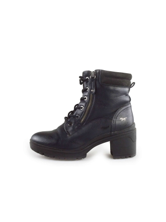 Mustang Schnürstiefel Schwarz 188829