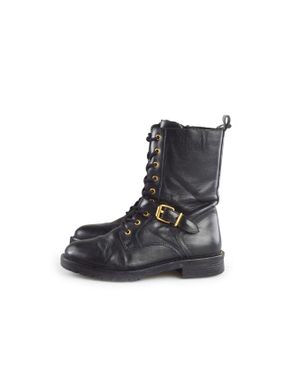 Omoda Schnürstiefel Schwarz 190018