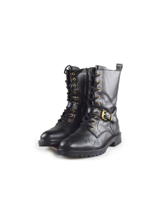 Omoda Schnürstiefel Schwarz 190018