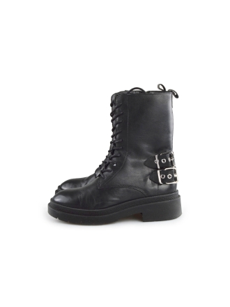 Omoda Schnürstiefel Schwarz 190035