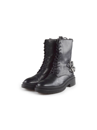 Omoda Schnürstiefel Schwarz 190035