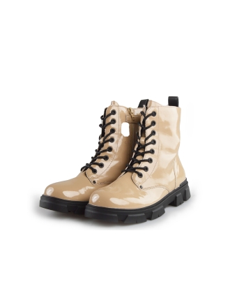 Bullboxer Schnürstiefel Beige 190046