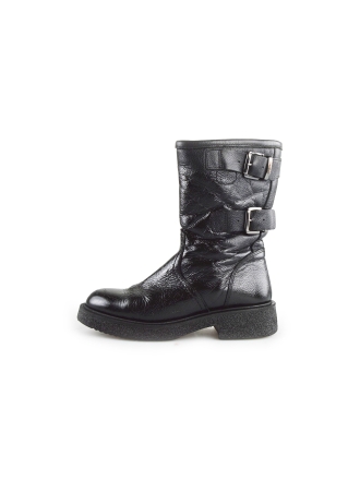 Bullboxer Bikerstiefel Schwarz 190169
