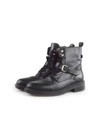 Bullboxer Schnürstiefel Schwarz 190179