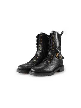 Omoda Schnürstiefel Schwarz 190869