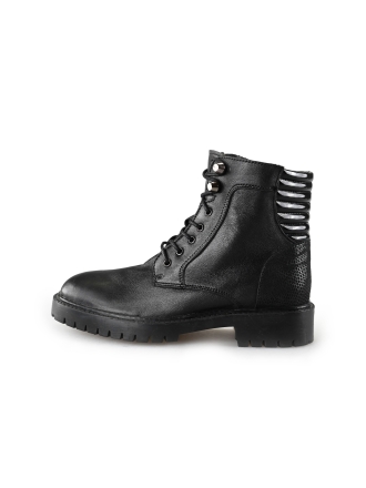 Vippy Schnürstiefel Schwarz 192165