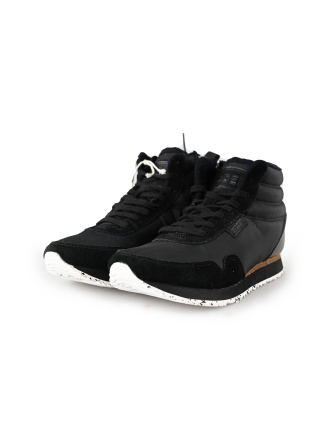 Woden Hohe Sneaker Schwarz 192437