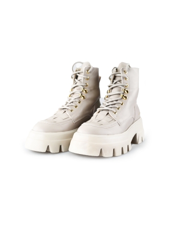 Nubikk Schnürstiefel Beige 192636
