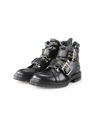 HIP Schnürstiefel Schwarz 193026