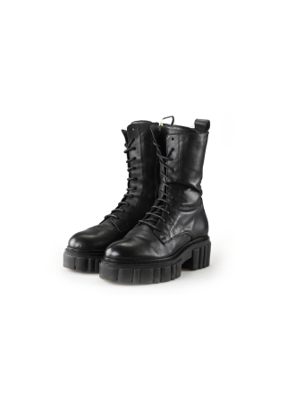 Notre-V Schnürstiefel Schwarz 193104