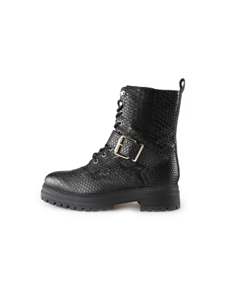 Omoda Schnürstiefel Schwarz 193169