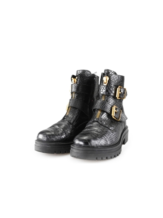Omoda Schnürstiefel Schwarz 193646