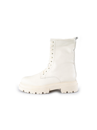 EBL8790 Schnürstiefel Beige 193714